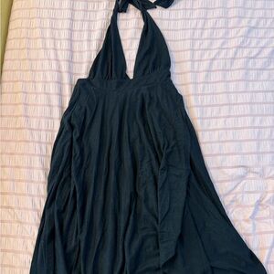 H&M Classic Black Halter Dress